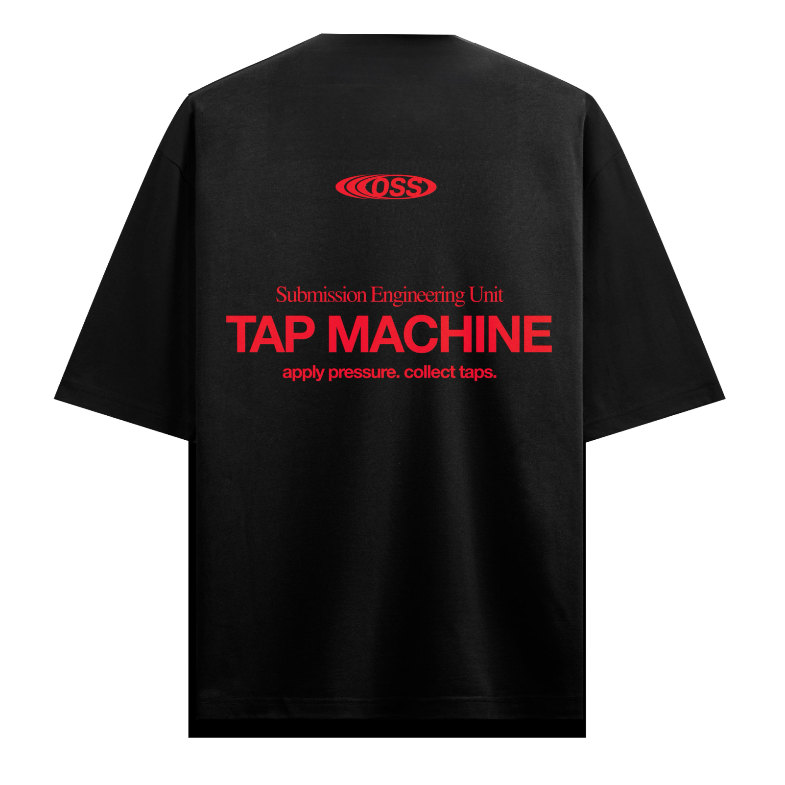 Футболка TAP MACHINE вид сзади